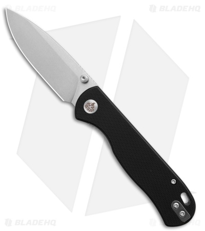 QSP Ferret Liner Lock Knife Black G-10 (3" SW Nitro-V)