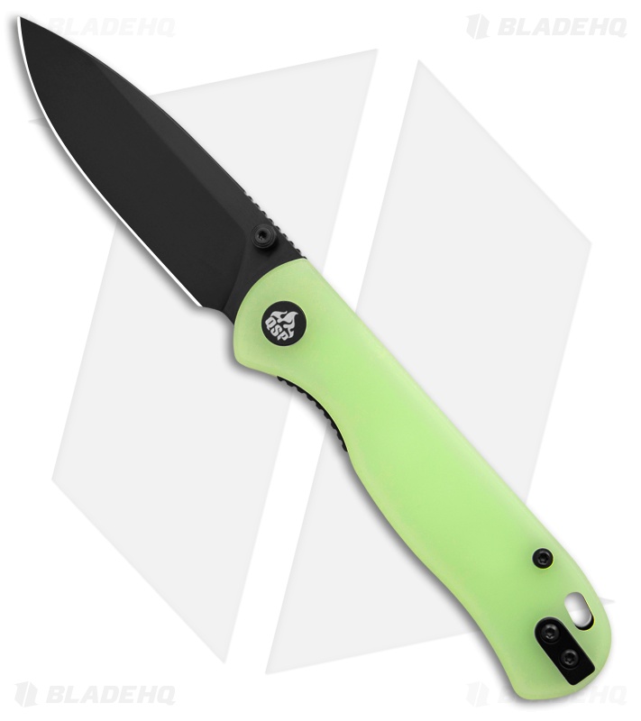 QSP Ferret Knife | Glow-In-The-Dark Resin | Black
