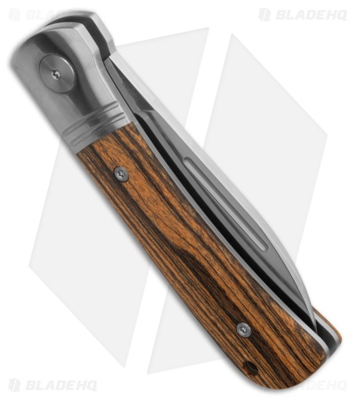 QSP Hedgehog Spear Point Slip Joint Knife Bocote Wood (2.9" Satin) QS142SP-B