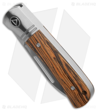 QSP Hedgehog Spear Point Slip Joint Knife Bocote Wood (2.9" Satin) QS142SP-B