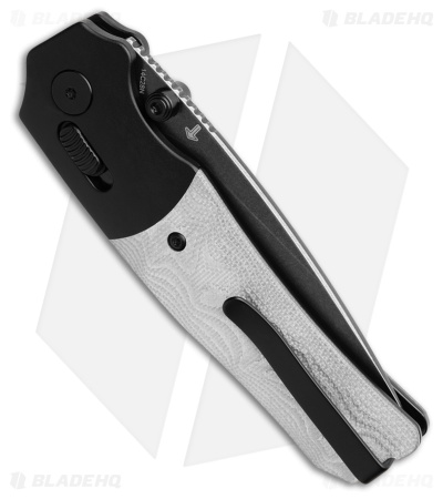 QSP Jacob Lundquist Vault Glyde Lock Knife G-10/Aluminum Foil (3.25" Black SW)