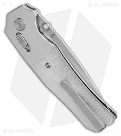 QSP Jacob Lundquist Vault Glyde Lock Knife G-10/Aluminum Foil (3.25" SW/Satin)