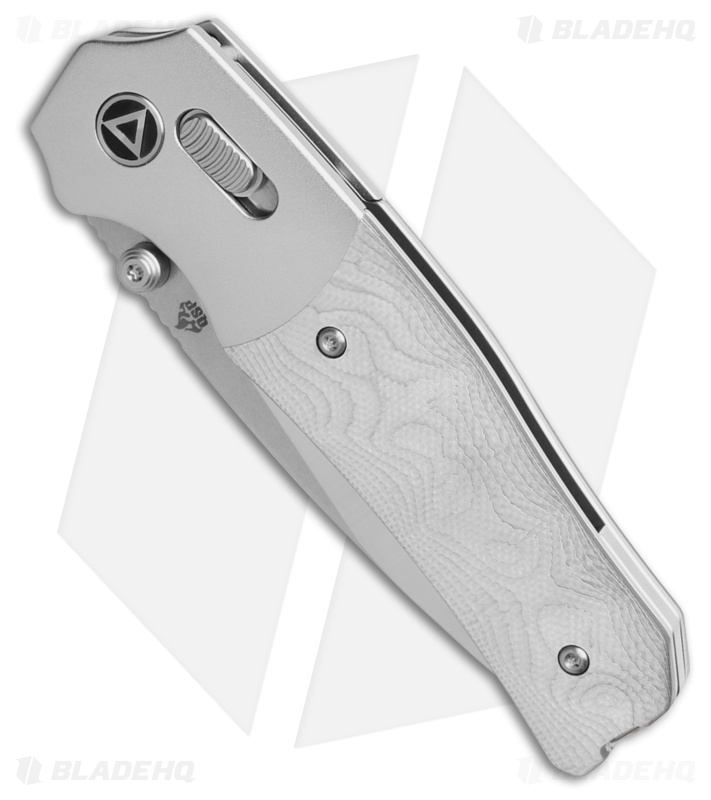 QSP Jacob Lundquist Vault Glyde Lock Knife G-10/Aluminum Foil (3.25" SW/Satin)