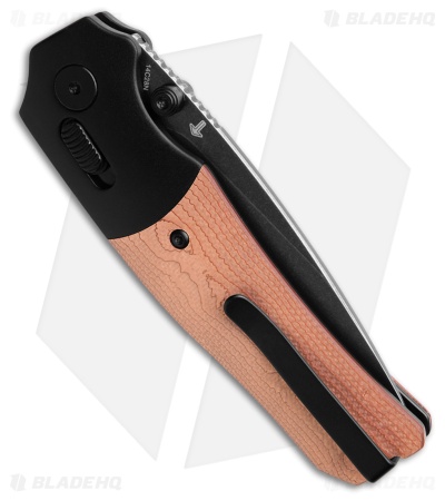 QSP Jacob Lundquist Vault Glyde Lock Knife G-10/Copper Foil (3.25" Black SW)