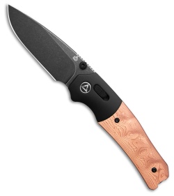 QSP Jacob Lundquist Vault Glyde Lock Knife G-10/Copper Foil (3.25" Black SW)
