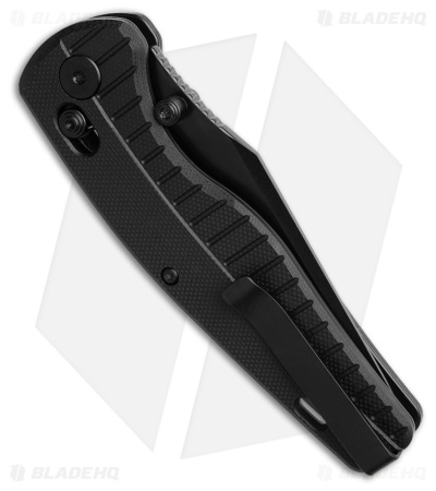QSP Reptile Glyde Lock Knife Black G-10 (3.4" Black)