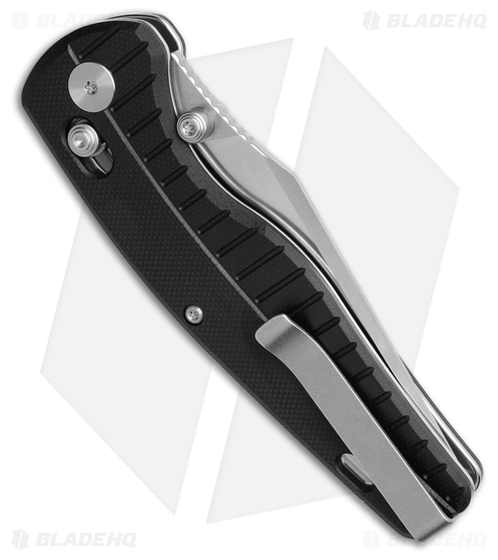 QSP Reptile Glyde Lock Knife Black G-10 (3.4" Stonewash/Satin)