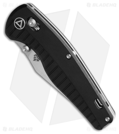 QSP Reptile Glyde Lock Knife Black G-10 (3.4" Stonewash/Satin)