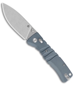QSP Ripley Glyde Lock Knife Gray G-10 (3.5" Stonewash)