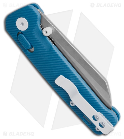 QSP Penguin Zero Forks Glyde Lock Knife Blue FRN (3.1" Satin/SW)