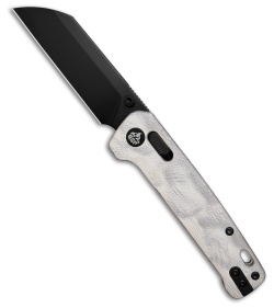 QSP Penguin Glyde Lock Knife G-10 Aluminum Foil (3.1" Black) QS130GL-G2
