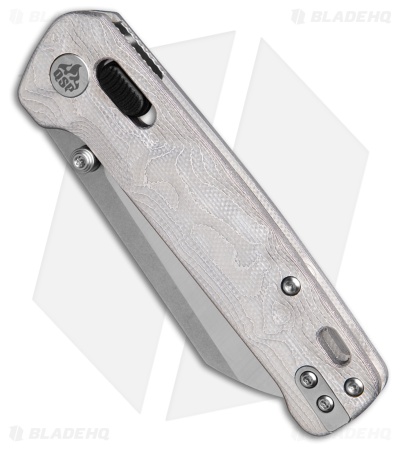 QSP Penguin Glyde Lock Knife G-10 Aluminum Foil (3.1" Satin/SW) QS130GL-G1