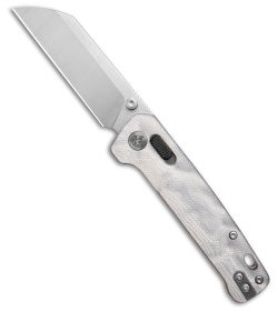 QSP Penguin Glyde Lock Knife G-10 Aluminum Foil (3.1" Satin/SW) QS130GL-G1