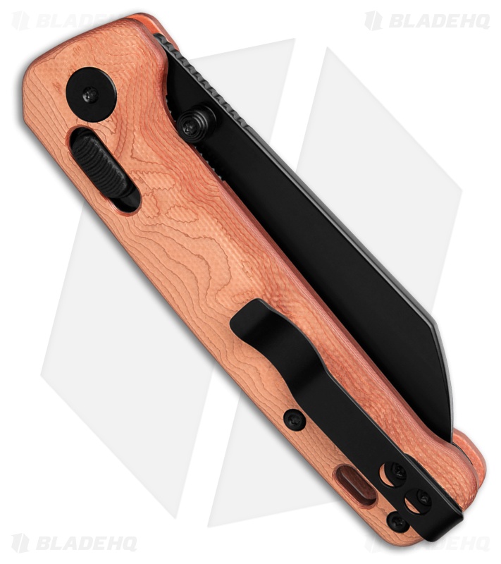 QSP Penguin Glyde Lock Knife G-10 Copper Foil (3.1" Black) QS130GL-F2