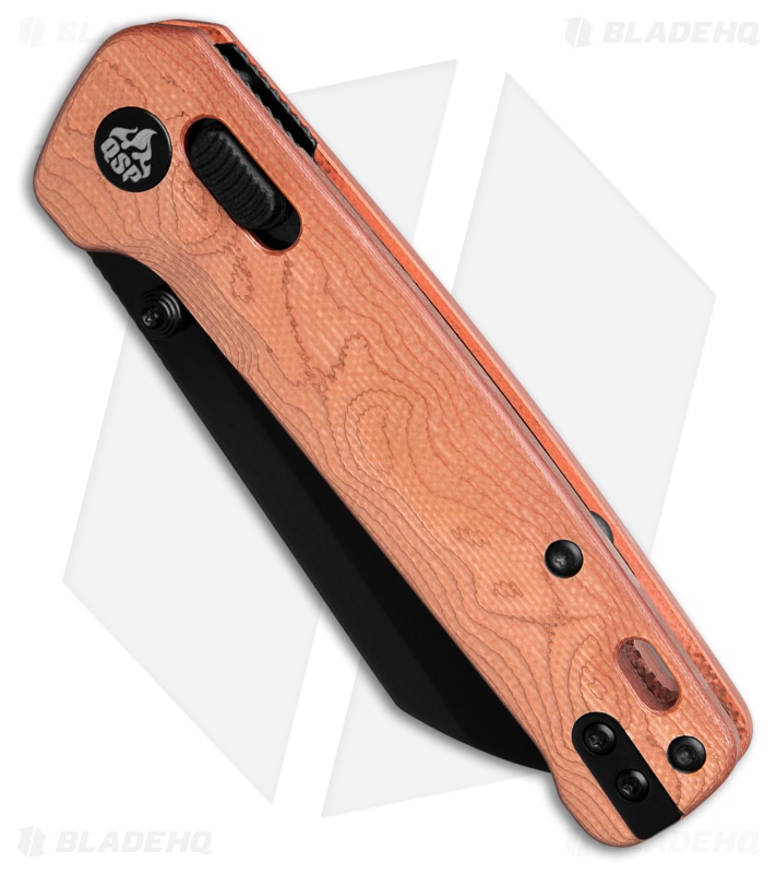 QSP Penguin Glyde Lock Knife G-10 Copper Foil (3.1" Black) QS130GL-F2