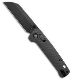QSP Penguin Glyde Lock Knife Gray FRN (3.1&quot; Blackwash) | 228841
