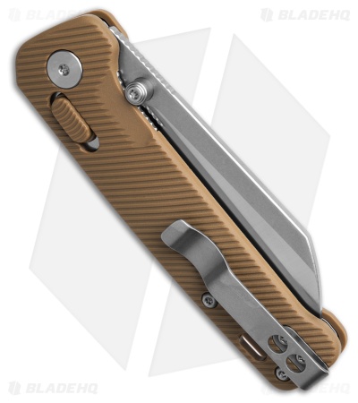 QSP Penguin Glyde Lock Knife Khaki FRN (3.1" Satin/SW) QS130GL-C1
