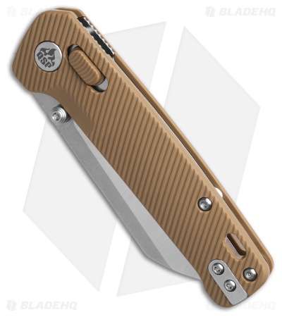 QSP Penguin Glyde Lock Knife Khaki FRN (3.1" Satin/SW) QS130GL-C1