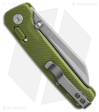QSP Penguin Glyde Lock Knife OD Green FRN (3.1" Satin/SW) QS130GL-B1