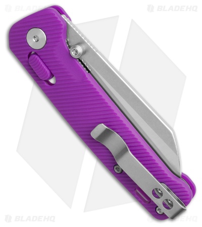 QSP Penguin Glyde Lock Knife Purple FRN (3.1" Satin/SW) QS130GL-E1