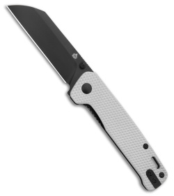 QSP Penguin Liner Lock Knife Blasted Diamond Aluminum (3&quot; Black S90V)  | 213891