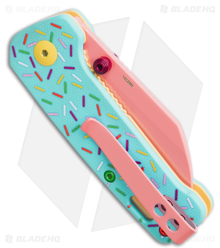 QSP Penguin Mini Dessert Warrior Remix Blue G-10 - Blade HQ
