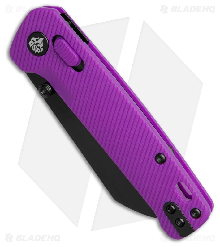 QSP Penguin Glyde Lock Purple FRN Sheepsfoot Black 14C28N