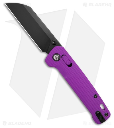 QSP Penguin Glyde Lock Purple FRN Sheepsfoot Black 14C28N