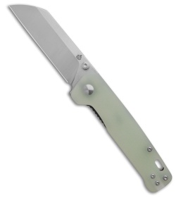 QSP Penguin V2 Liner Lock Knife Jade G-10 (3" SW/Satin)