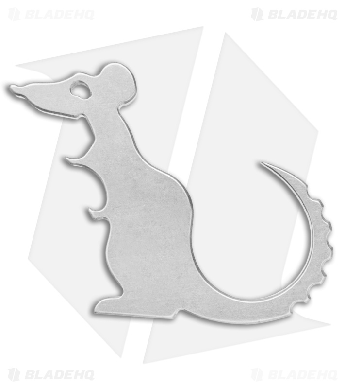 RB Tools & Design "Carl" Stainless Steel Pocket Tool Bottle Opener - Plain