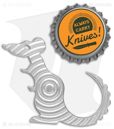 RB Tools & Design "Carl" Stainless Steel Pocket Tool Bottle Opener - Vertigo