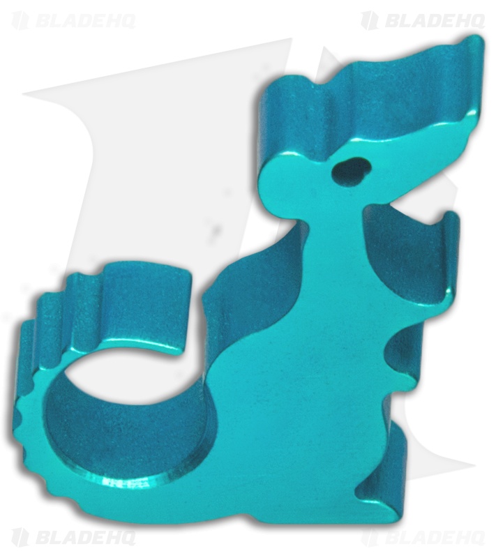 RB Tools & Design Nano "Carl" Titanium Keychain Pocket Tool - Teal