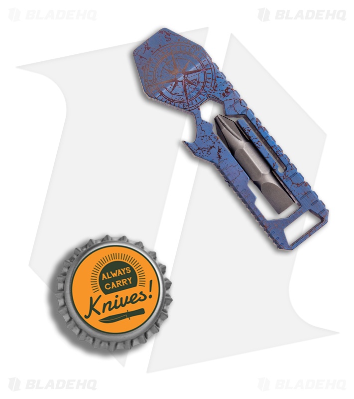 RB Tools & Design Enigma TAB Titanium Pocket Pry Tool - Voyager