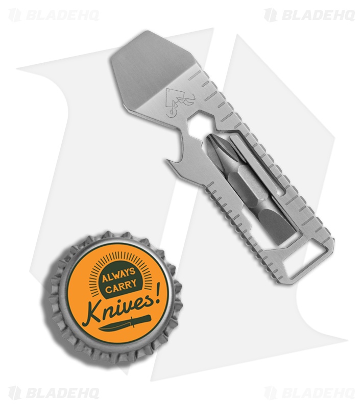 RB Tools & Design Enigma TAB Titanium Pocket Pry Tool - Plain
