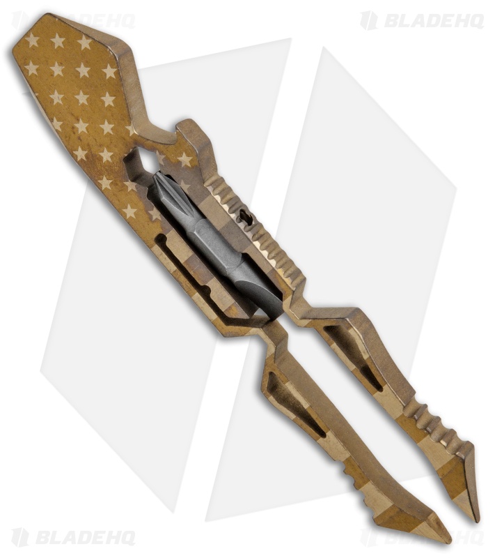 Robin Eubanks の手型。 RB Tools & Design Enigma | Titanium Pocket Probe Tool | Bronze Patriot