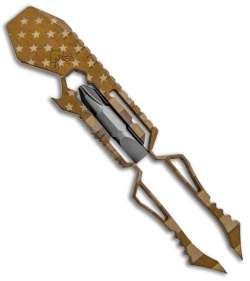 RB Tools & Design Enigma Titanium Pocket Probe Tool - Bronze Patriot