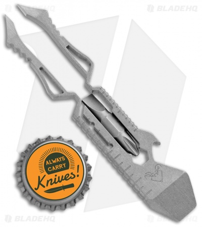 RB Tools & Design Enigma Titanium Pocket Probe Tool - Stonewash