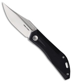 Real Steel Ventus Lite Slip Joint Knife Black G-10 (3" Satin)
