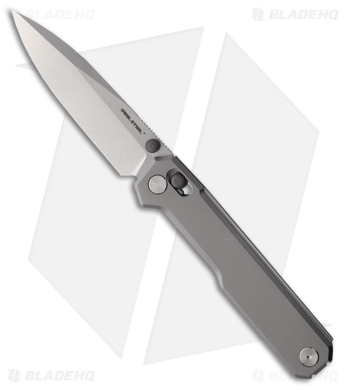 Real Steel Perix Crossbar Lock Ti Drop Point SW Nitro-V