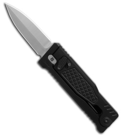 Reate EXO-Mini Dagger Gravity Knife Black Aluminum (2.625&quot; Satin) | 229901