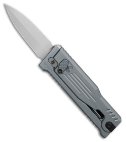 Reate EXO Mini Dagger Gravity Knife Gray Aluminum (2.6" Satin Nitro-V)