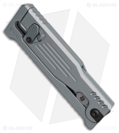 Reate EXO Mini Dagger Gravity Knife Gray Aluminum (2.6" Satin Nitro-V)