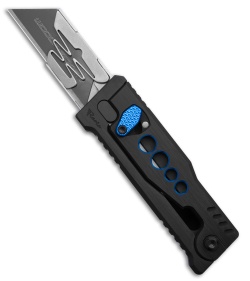 Reate EXO-U Gravity Knife | Black/Purple Accents Speedhole