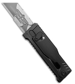 Reate EXO-U Gravity Knife Distressed Gray Aluminum (2.3" Utility)