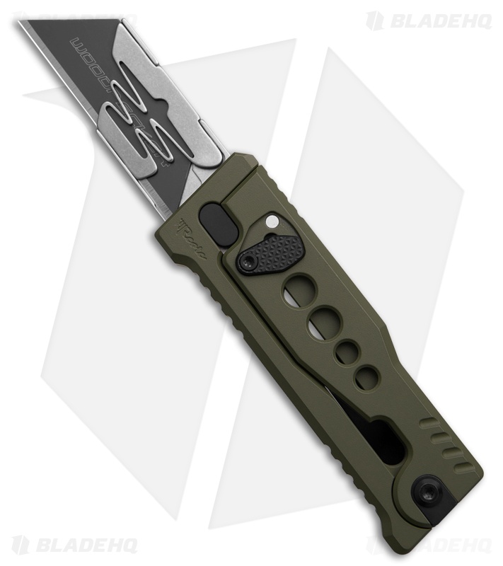 UHです。 Reate EXO-U Gravity Knife | OD Green Speedhole