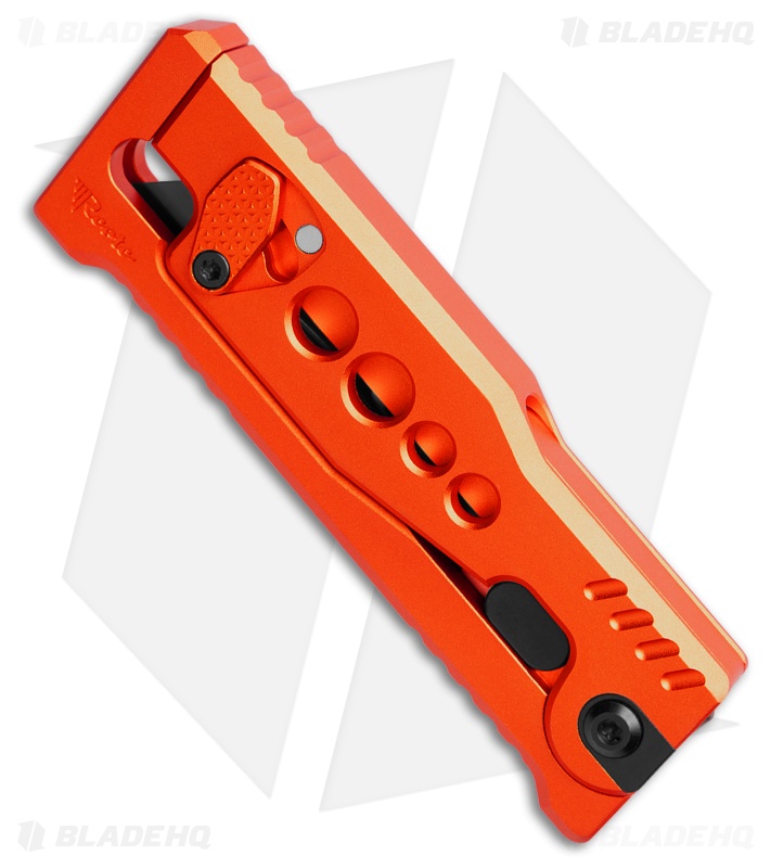 Reate EXO-U Gravity Knife Orange Speedhole Aluminum
