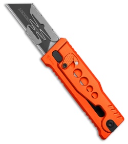 Reate EXO-U Gravity Knife Orange Speedhole Aluminum (2.3" Utility)