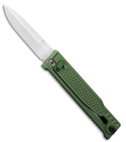 Reate EXO-OG Dagger OTF Gravity Knife Frag OD Green Aluminum (3.75" Satin Elmax)