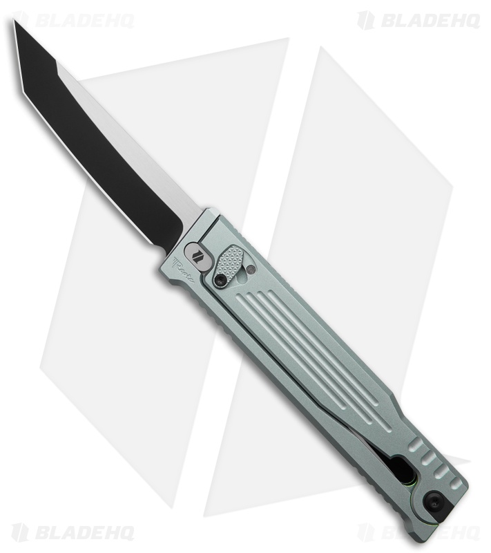 Reate EXO-OG Tanto OTF Gravity Knife Line Patten Gray Aluminum  *DISC*