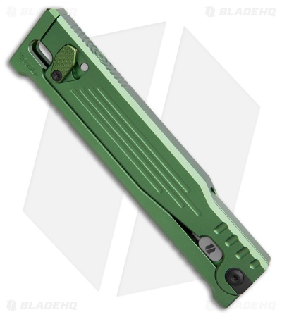 Reate EXO-OG Drop Point OTF Gravity Knife OD Green Al (3.75" Two-Tone Nitro-V)